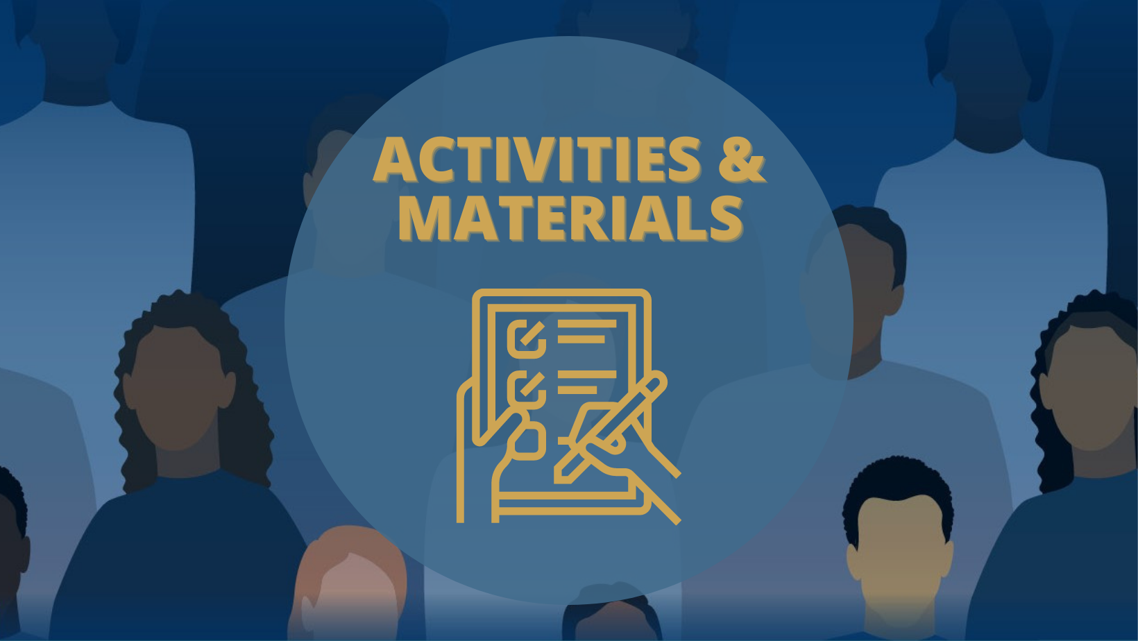 activities and materials